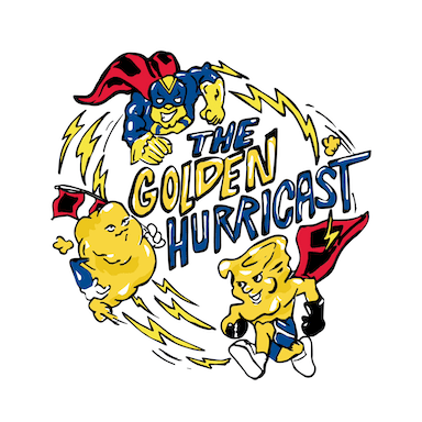 The Golden Hurricast logo